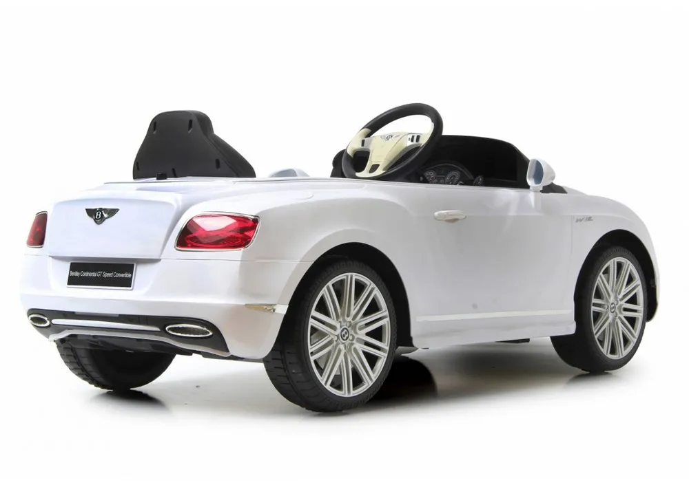 RideOn Bentley GTC, White