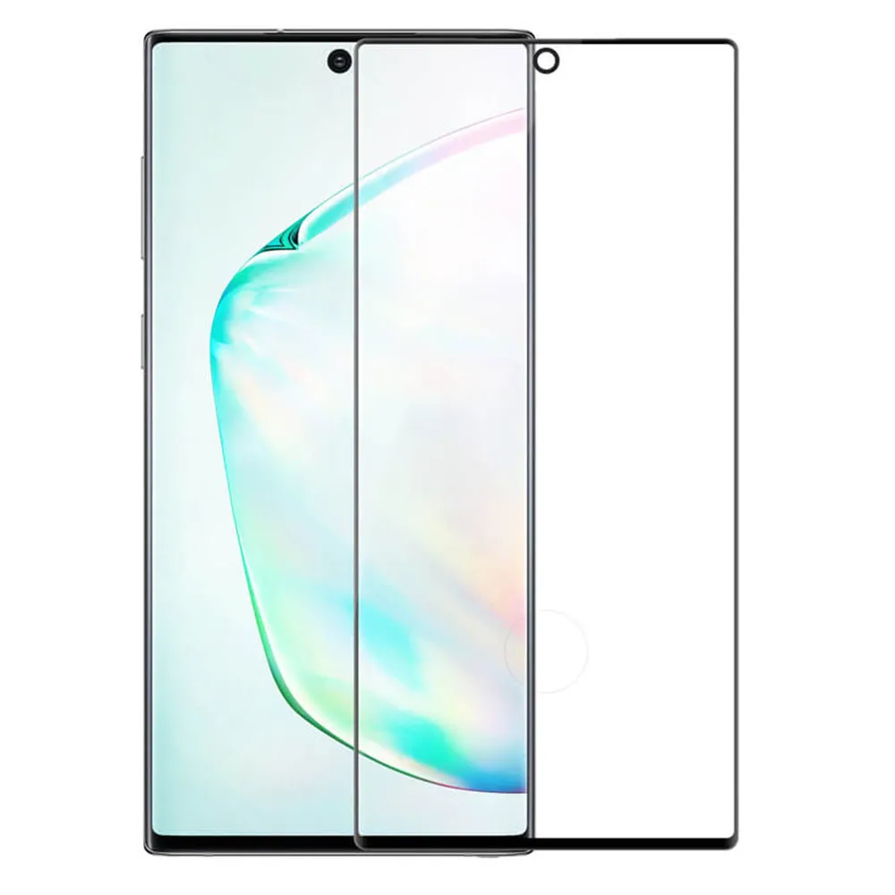 Folie de protecție Nillkin Galaxy Note 10+ -  3D CP+ Max Tempered Glass, Negru