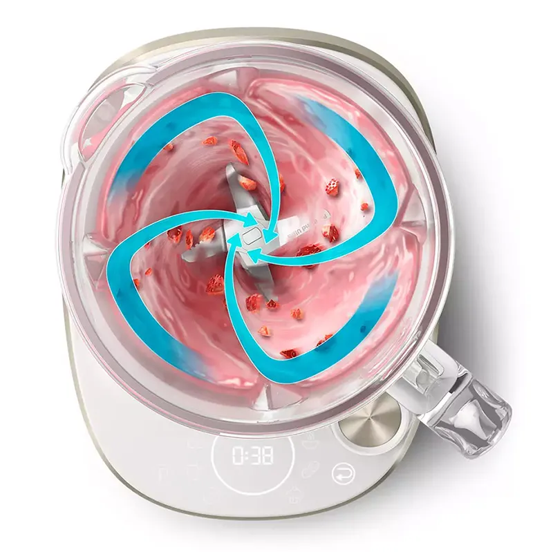 Blender staționar Philips 7000 Series HR3760/01, Argintiu | Alb