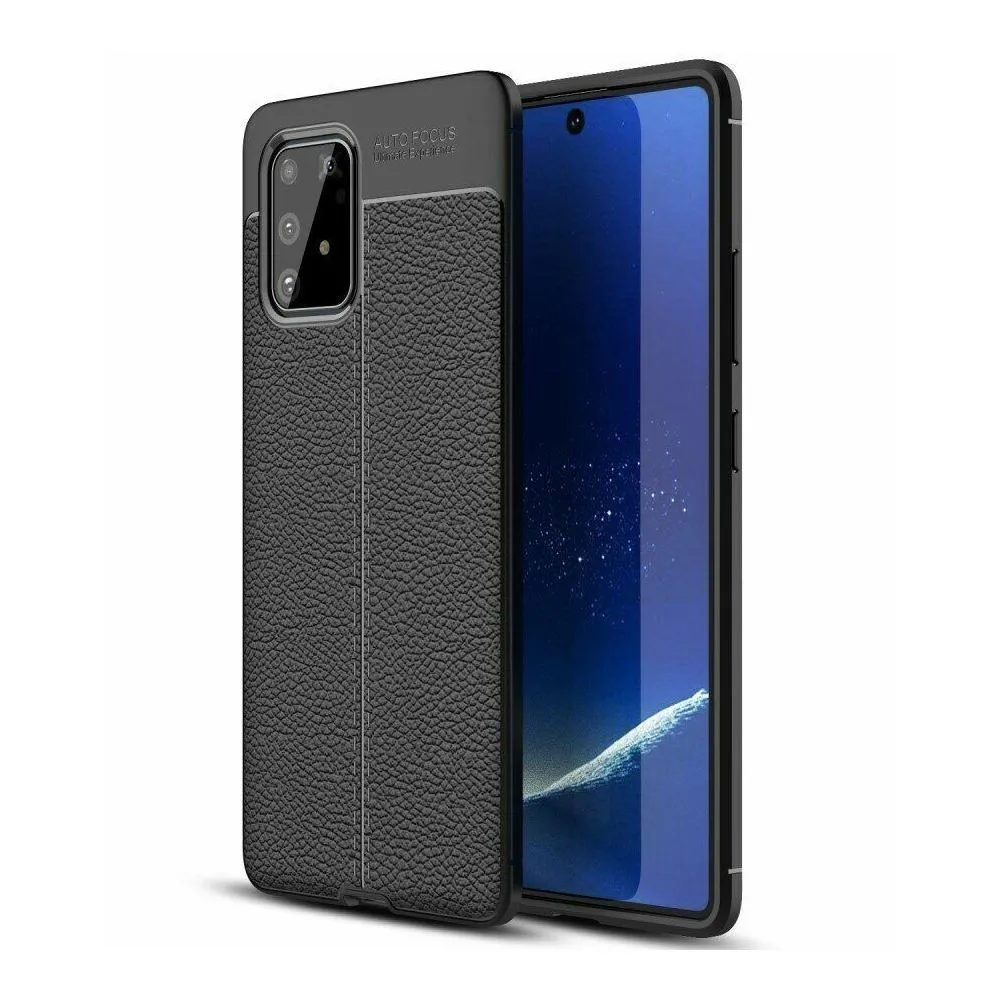 Чехол Xcover Galaxy A52 - Leather, Чёрный
