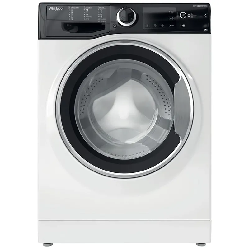 Mașină de spălat Whirlpool WRBSB 6249 S EU, 6kg, Alb