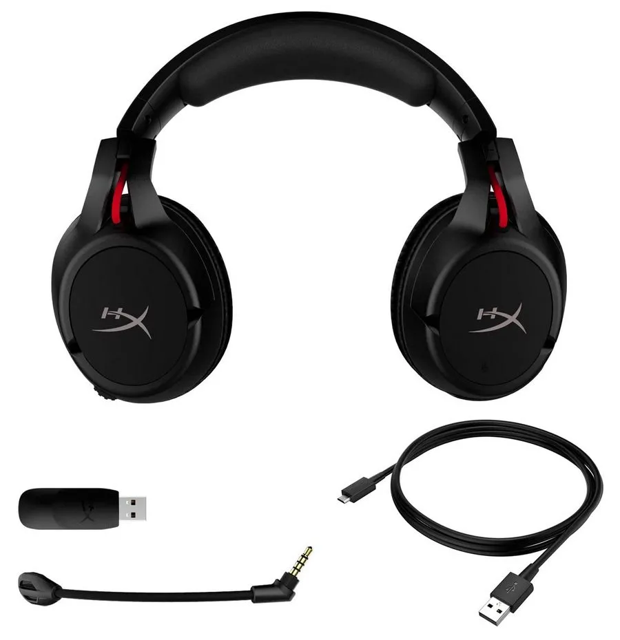 Căști gaming HyperX Cloud Flight, Wireless, Negru