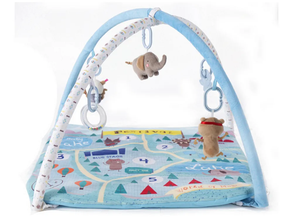 Mat de joacă Kikka Boo Summer Festival, Albastru