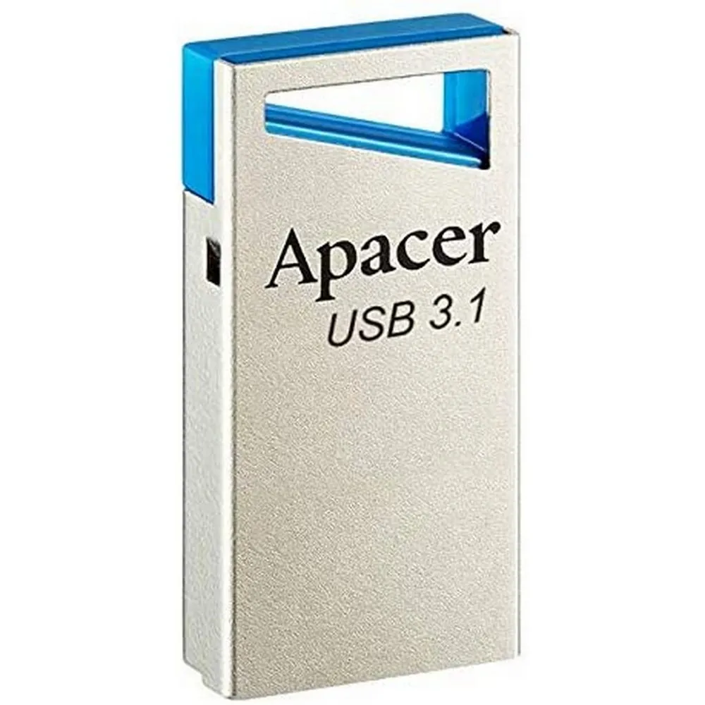 USB Flash накопитель Apacer AH155, 64Гб, Серебристый/Синий