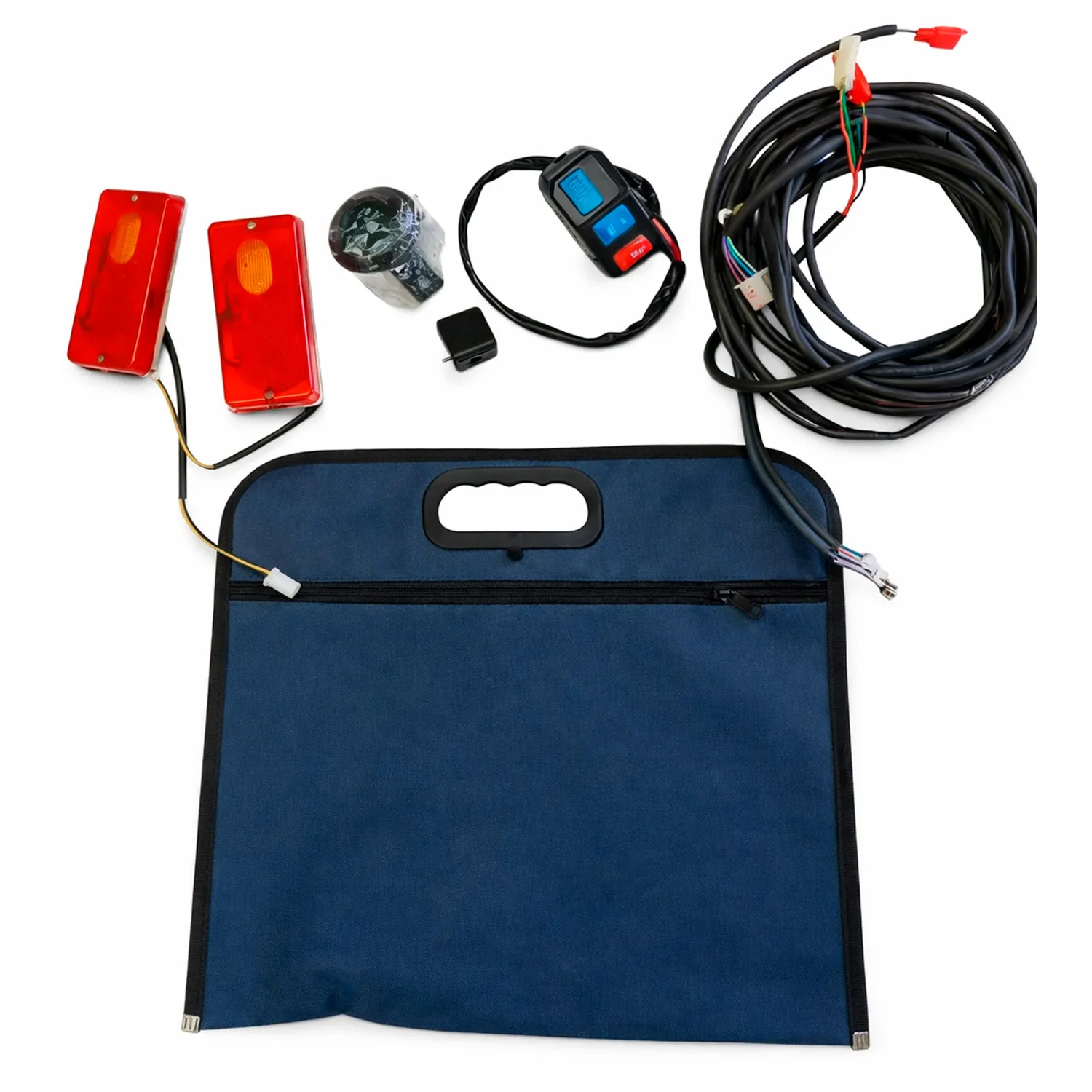 Набор фонарей для прицепа мотоблока