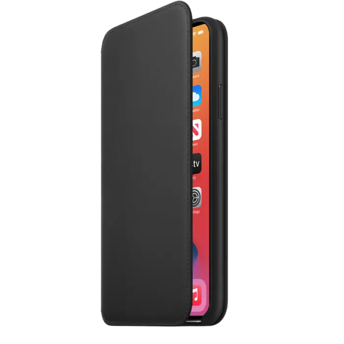 Husă Apple iPhone 11 Pro Max Folio, Negru
