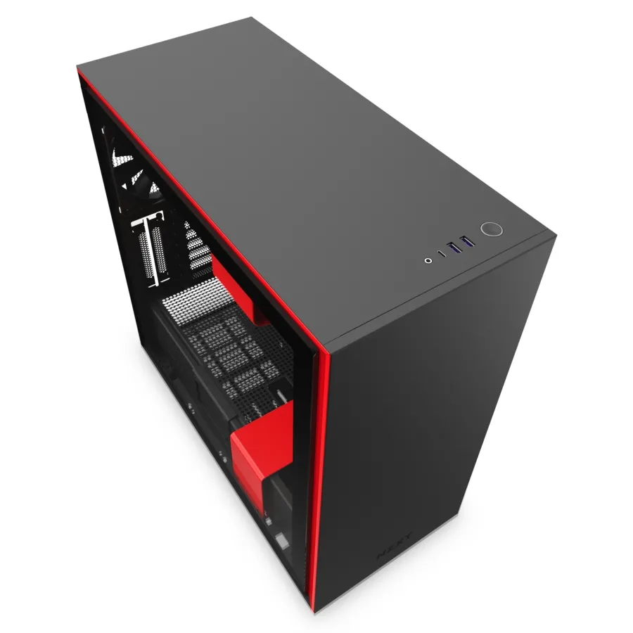 Carcasă PC NZXT H710, Midi-Tower, ATX, Negru