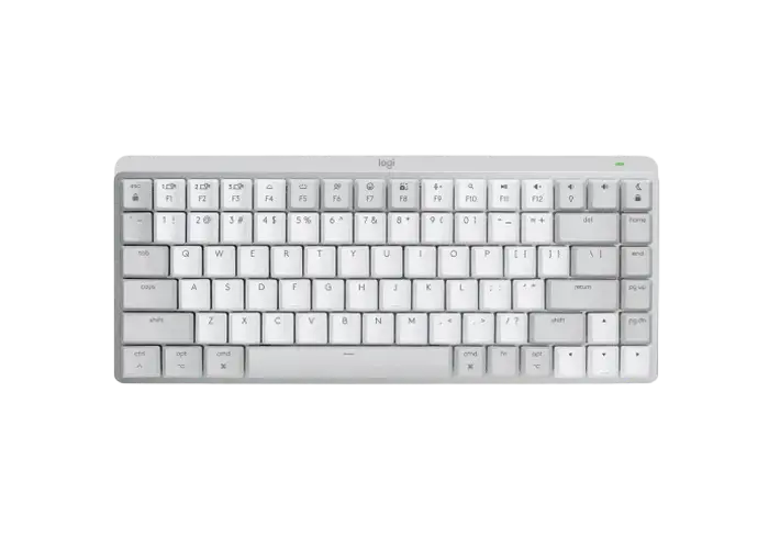 Клавиатура Logitech MX Mechanical Mini for Mac, Беспроводное, Pale Gray
