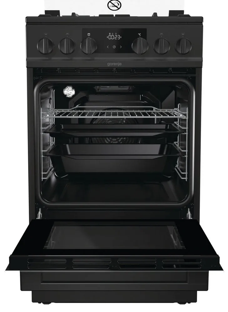 Aragaz Mixt Gorenje K5341BF, Negru