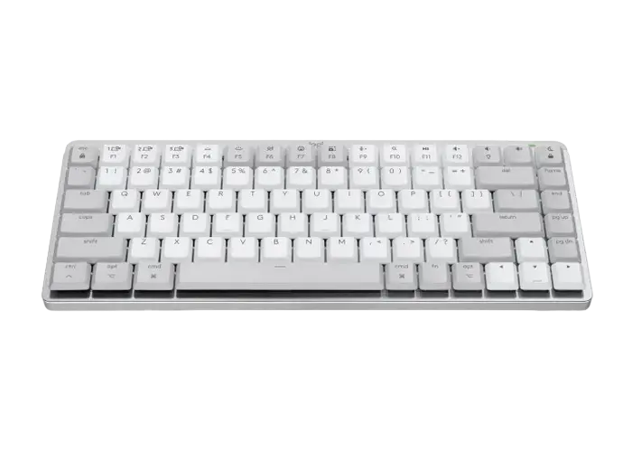 Клавиатура Logitech MX Mechanical Mini for Mac, Беспроводное, Pale Gray