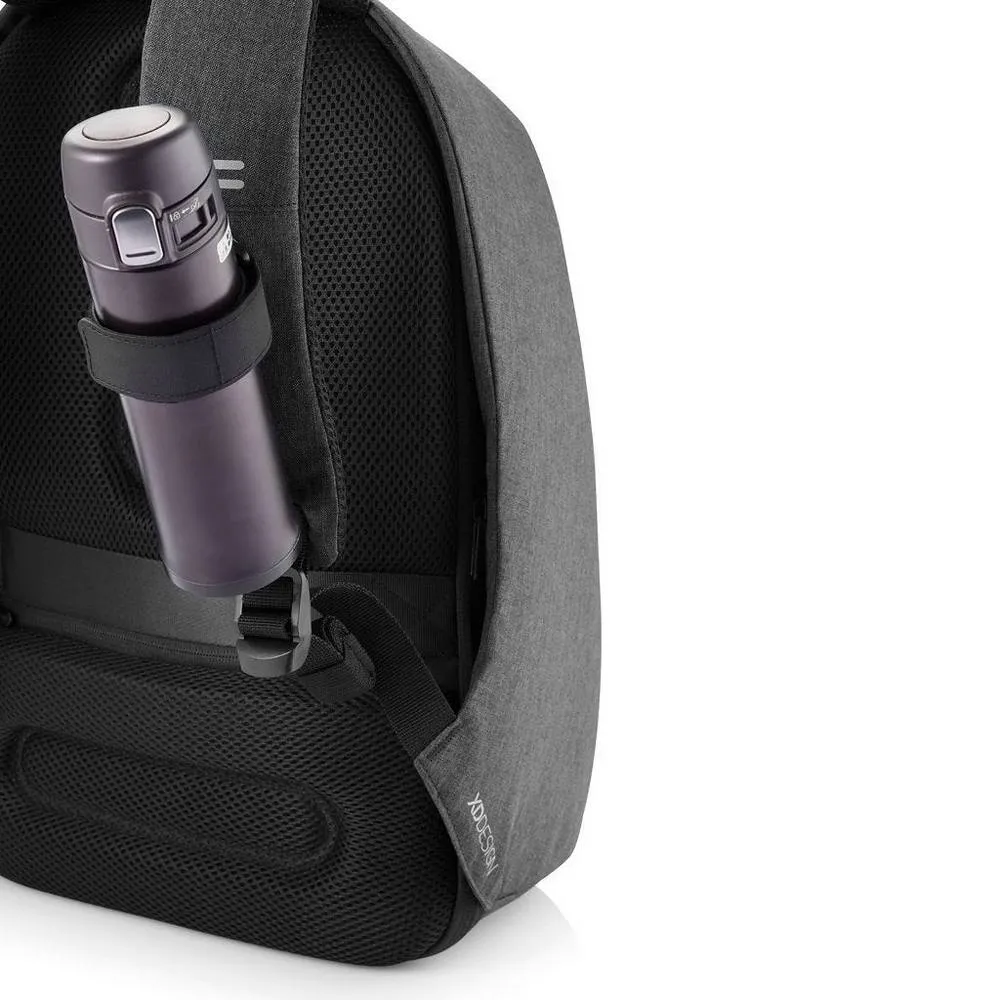 Rucsac pentru Laptop Bobby PRO, 15.6", Piele artificială, Negru