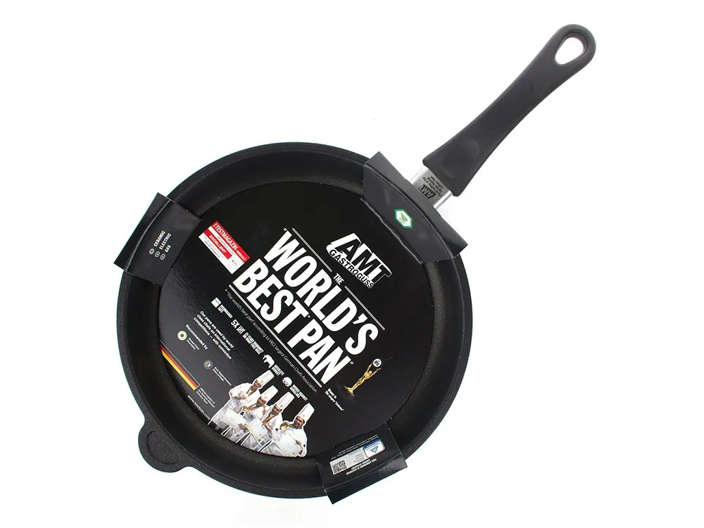Сковорода AMT Gastroguss AMT-528-E, 1,9л, 28см, Чёрный