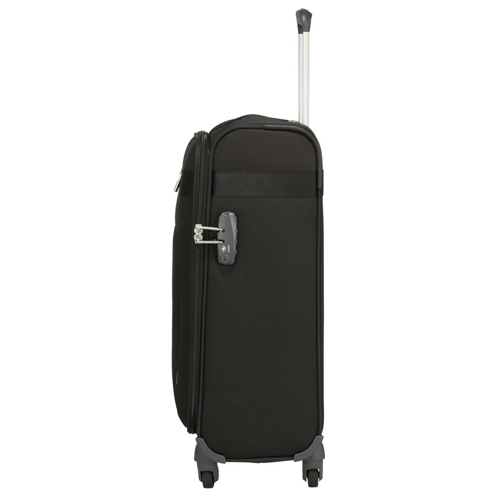 Valiza Samsonite CITYBEAT cu 4 roti 55/20 LENGTH 40CM negru