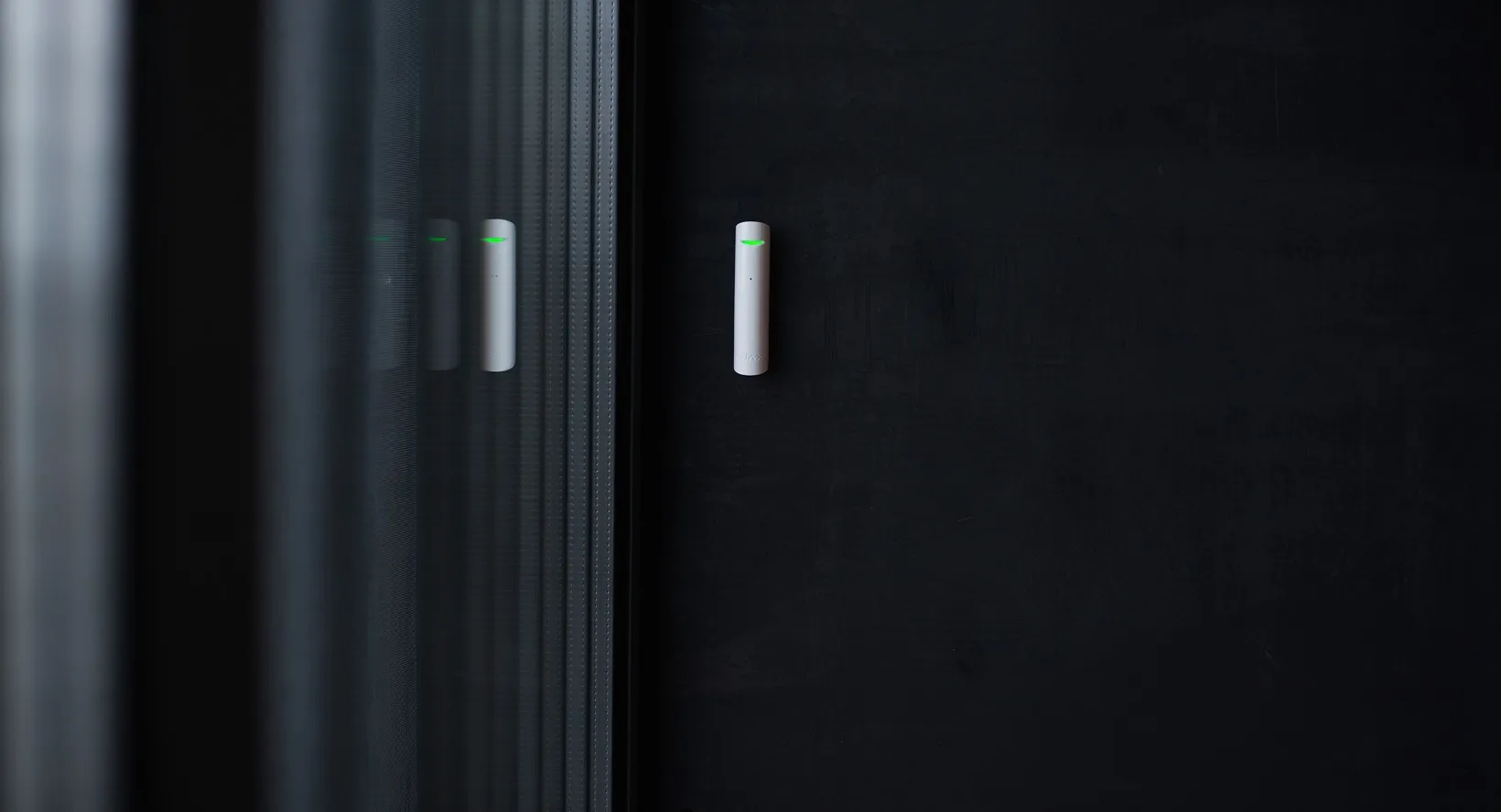 Detector de spargere Ajax GlassProtect, Alb