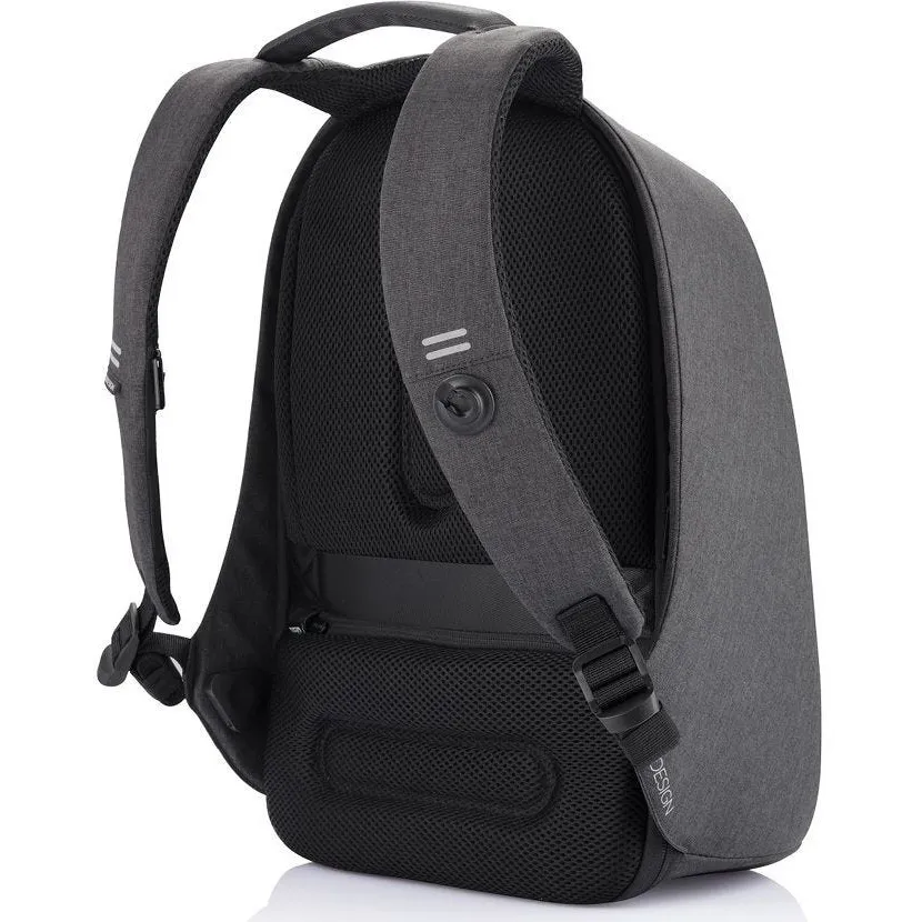 Rucsac pentru Laptop Bobby PRO, 15.6", Piele artificială, Negru