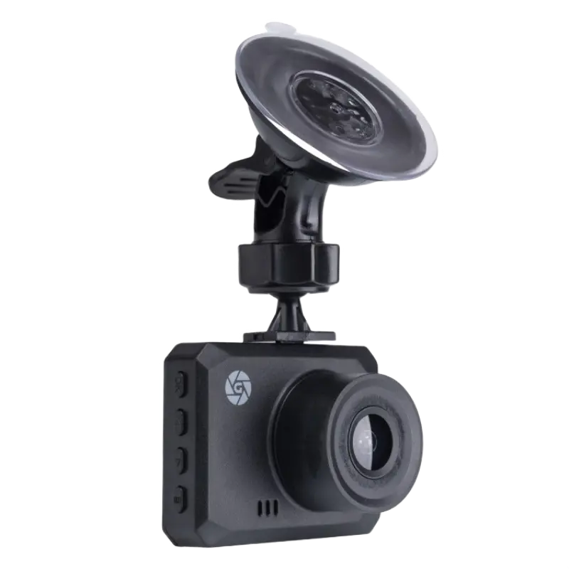 Cameră auto DVR Globex GE-107, Full-HD 1080P, Negru