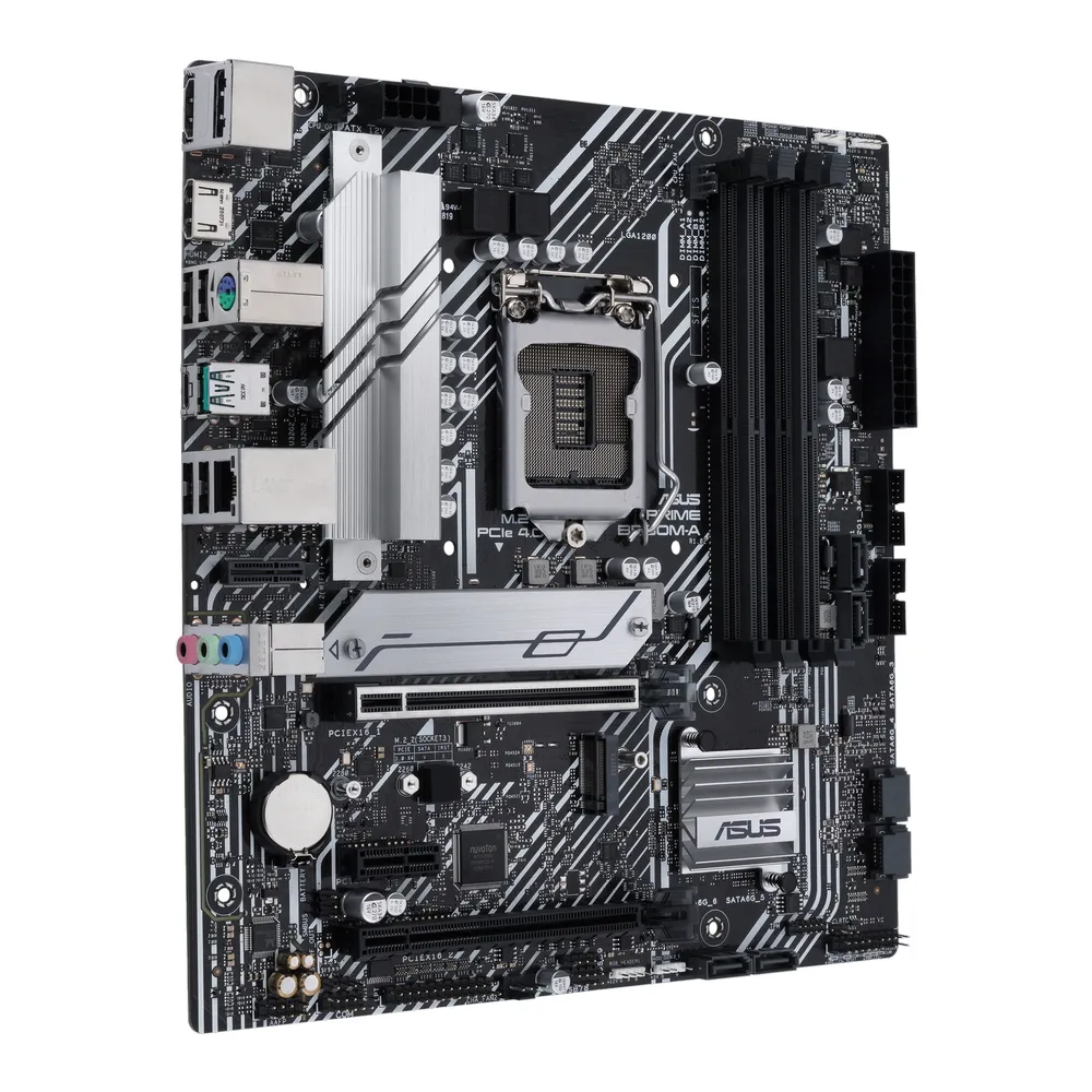 Материнская плата ASUS PRIME B560M-A, LGA1200, Intel B560, Micro-ATX