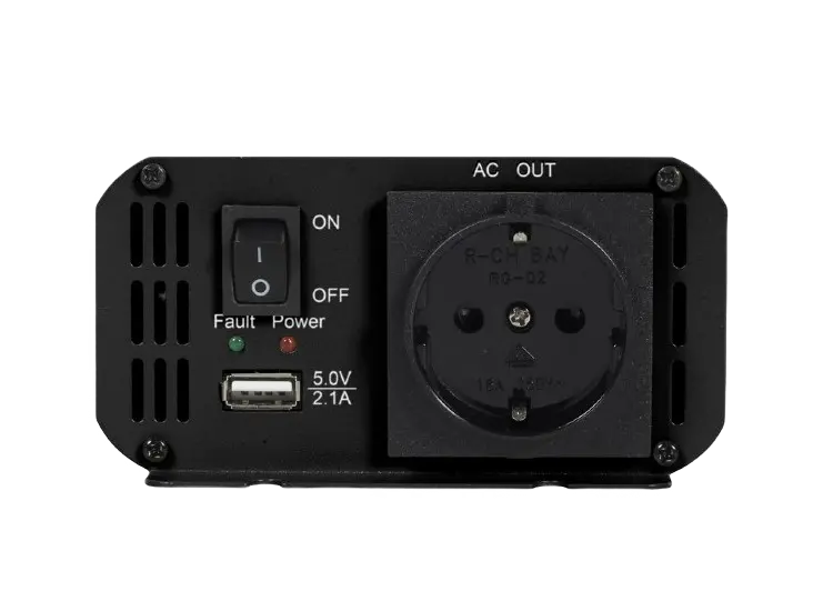 Invertor Auto Energenie EG-PWC500-01, 500W, Gri