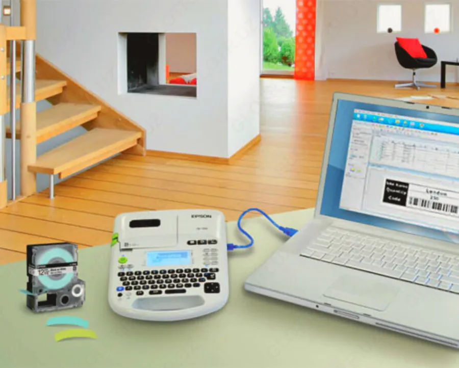 Imprimantă de etichete Epson LW700, Alb