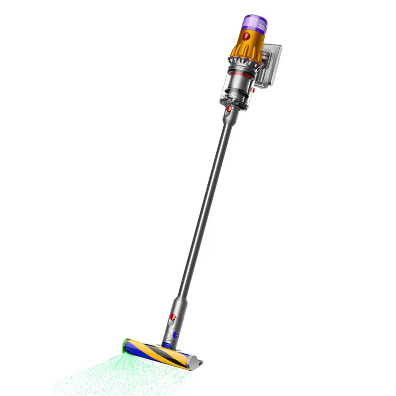 Aspirator Vertical Dyson V12 Detect Slim Absolute, Galben | Nichel