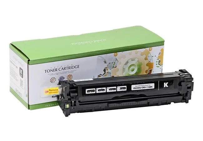 Cartuş SCC Compatible HP CB540A/CE320A/CF210A, Negru