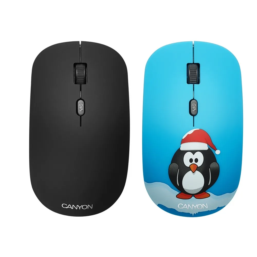 Беcпроводная мышь Canyon CND-CMSW400PG, Разноцветный