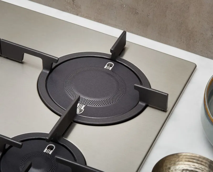 Plită pe gaz Whirlpool PMW 64D2/IXL, Argintiu