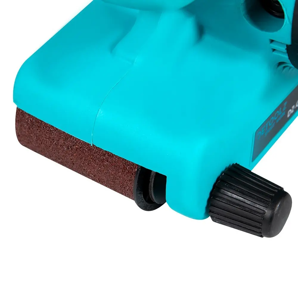 Электрический шлифовальный станок с лентой Detoolz 360 м/мин. 900Вт