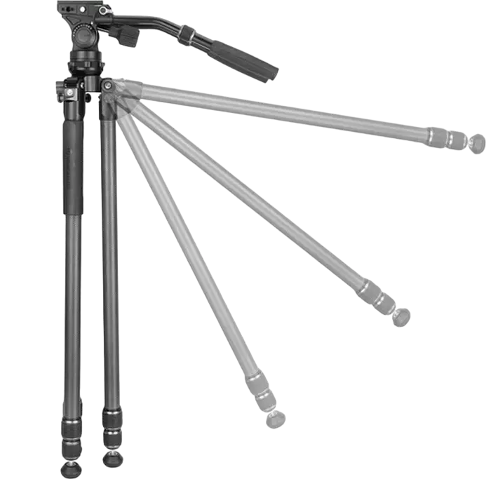 Trepied/Monopod Vanguard VEO3+ 303AT, , Negru