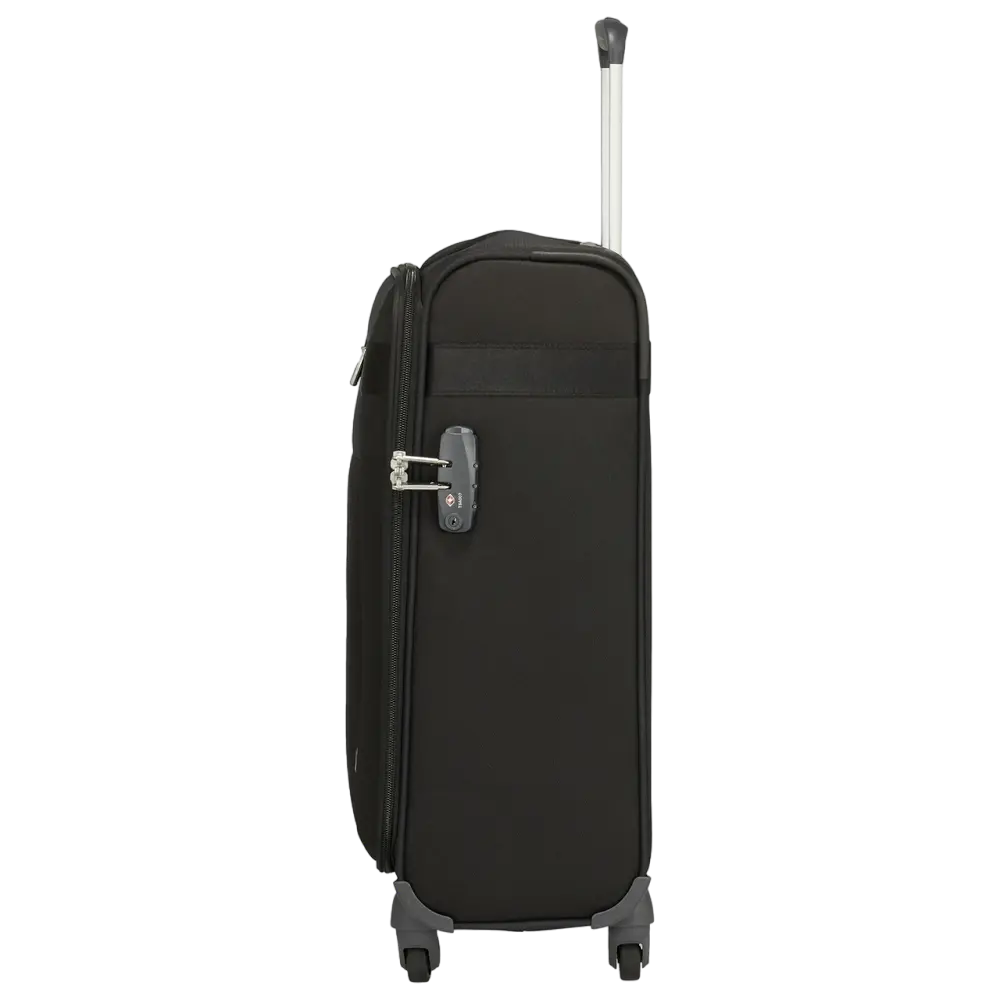 Valiza Samsonite CITYBEAT cu 4 roti 55/20 LENGTH 40CM negru