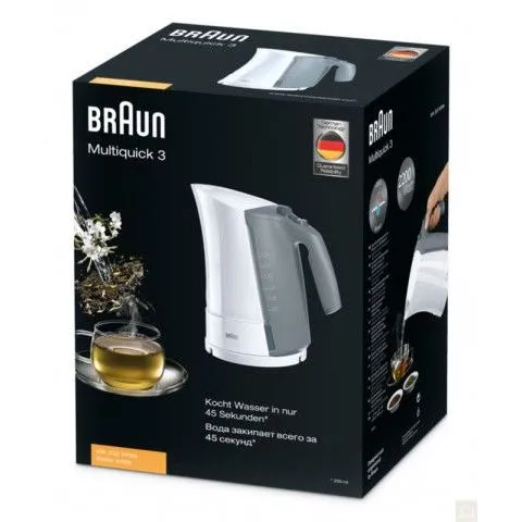 Электрочайник BRAUN WK3000BK, Чёрный