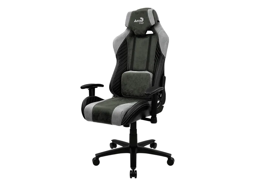 Gaming Chair AeroCool BARON Hunter Green, User max load up to 150kg / height 165-180cm