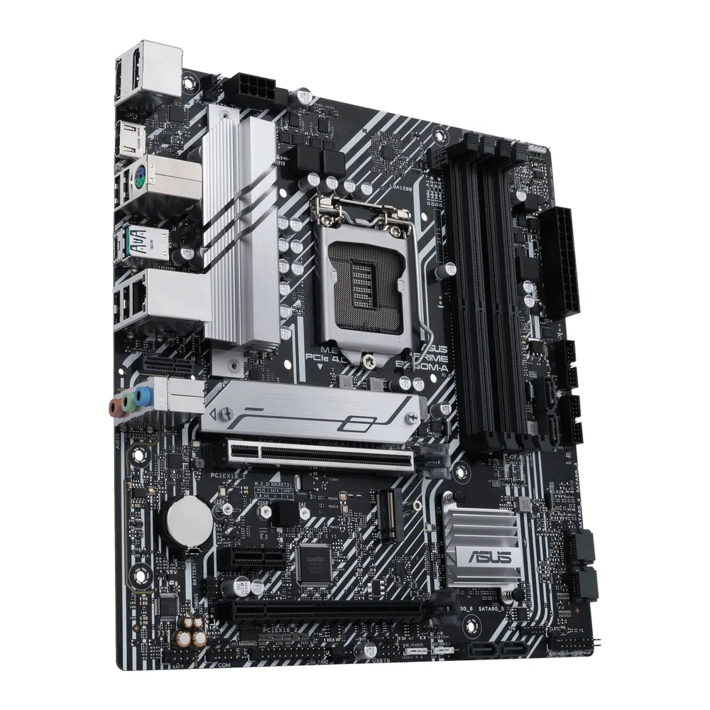 Материнская плата ASUS PRIME B560M-A, LGA1200, Intel B560, Micro-ATX