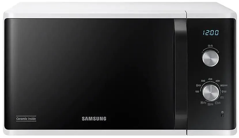 Cuptor cu microunde Samsung MG23K3614AW/BW, Negru