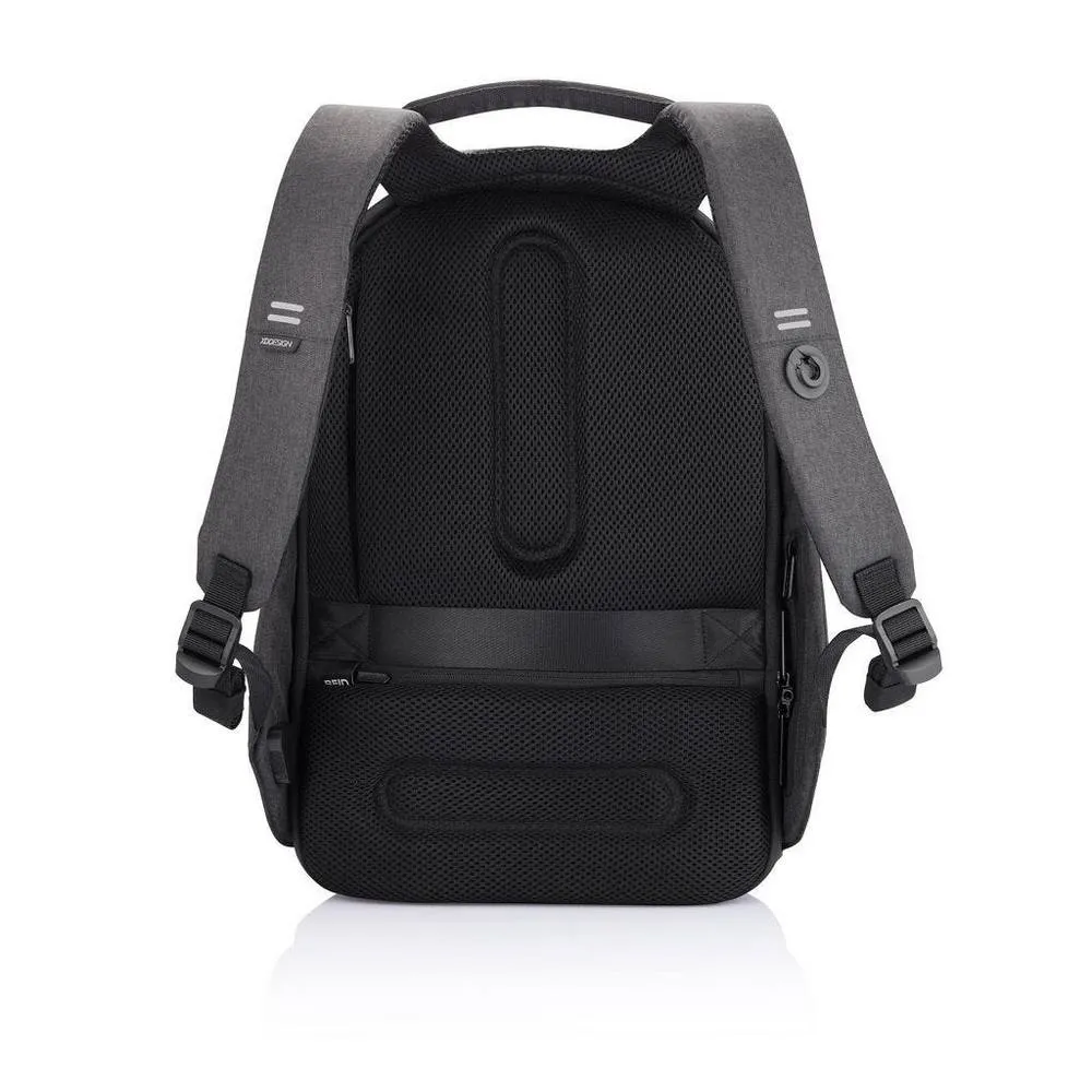 Rucsac pentru Laptop Bobby PRO, 15.6", Piele artificială, Negru