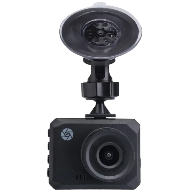 Cameră auto DVR Globex GE-107, Full-HD 1080P, Negru