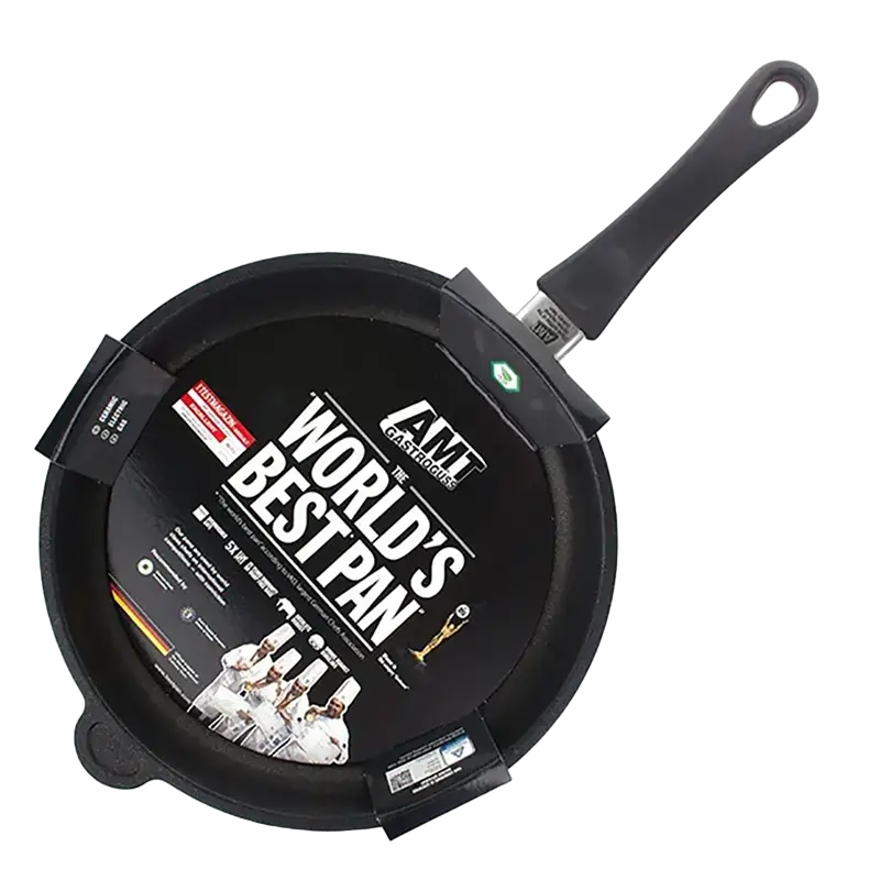 Сковорода AMT Gastroguss AMT-528-E, 1,9л, 28см, Чёрный