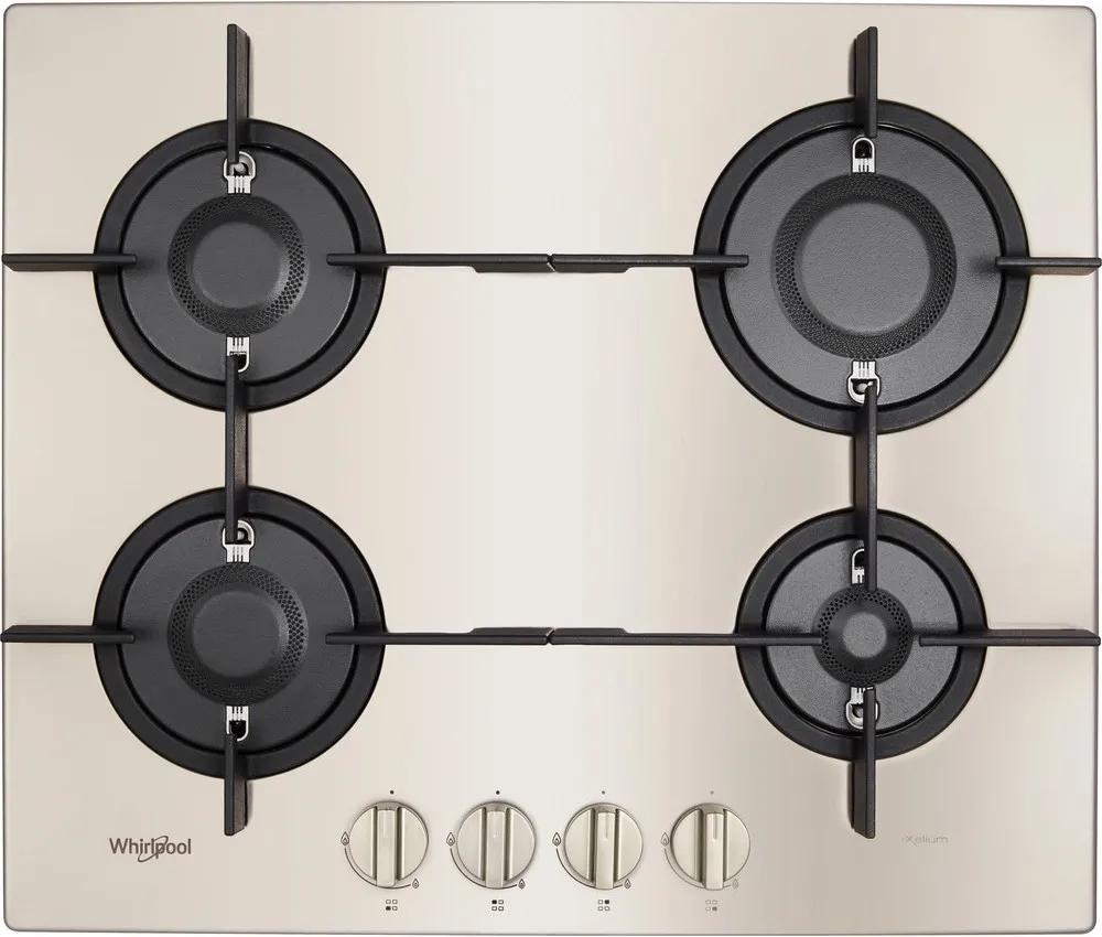 Plită pe gaz Whirlpool PMW 64D2/IXL, Argintiu