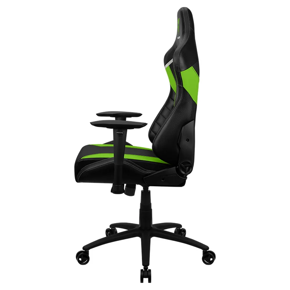 Scaun Gaming ThunderX3 TC3, PU Piele, Negru/Verde