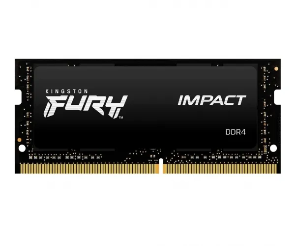 Оперативная память Kingston FURY Impact, DDR4 SDRAM, 2666 МГц, 16Гб, KF426S15IB1/16