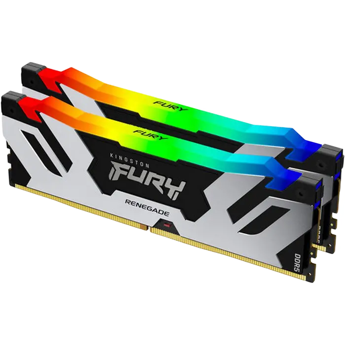 Оперативная память Kingston FURY Renegade RGB, DDR5 SDRAM, 6000 МГц, 64Гб, KF560C32RSAK2-64