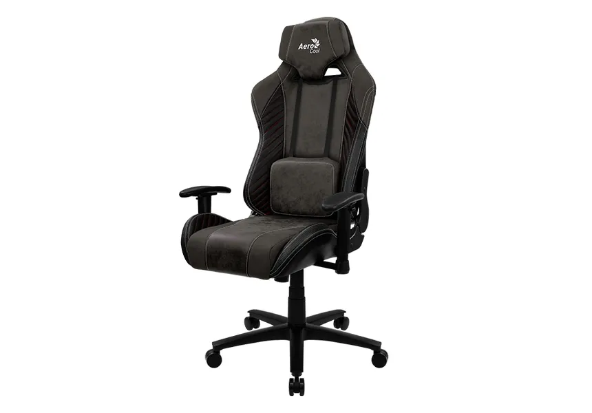 Gaming Chair AeroCool BARON Iron Black, User max load up to 150kg / height 165-180cm