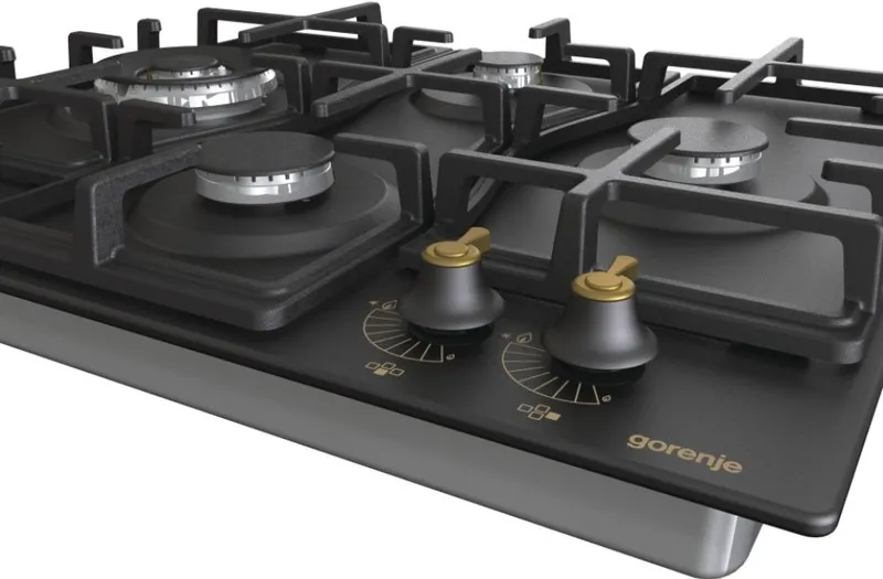 Plită pe gaz Gorenje GW 6D42 CLB, Negru