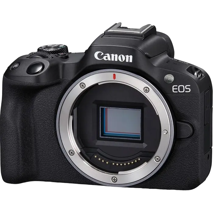 Aparat Foto Mirrorless Canon EOS R50 Black, BODY, Negru