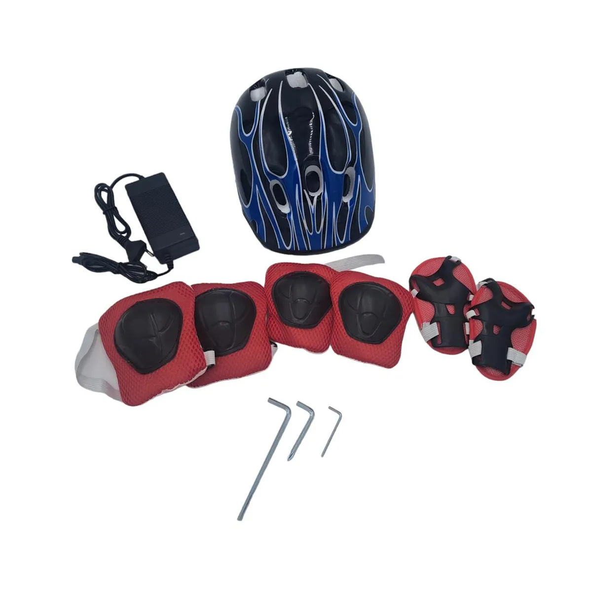 Электрический детский трехколесный велосипед Hausberg 250W 36V 4400 mAh, (Синий)