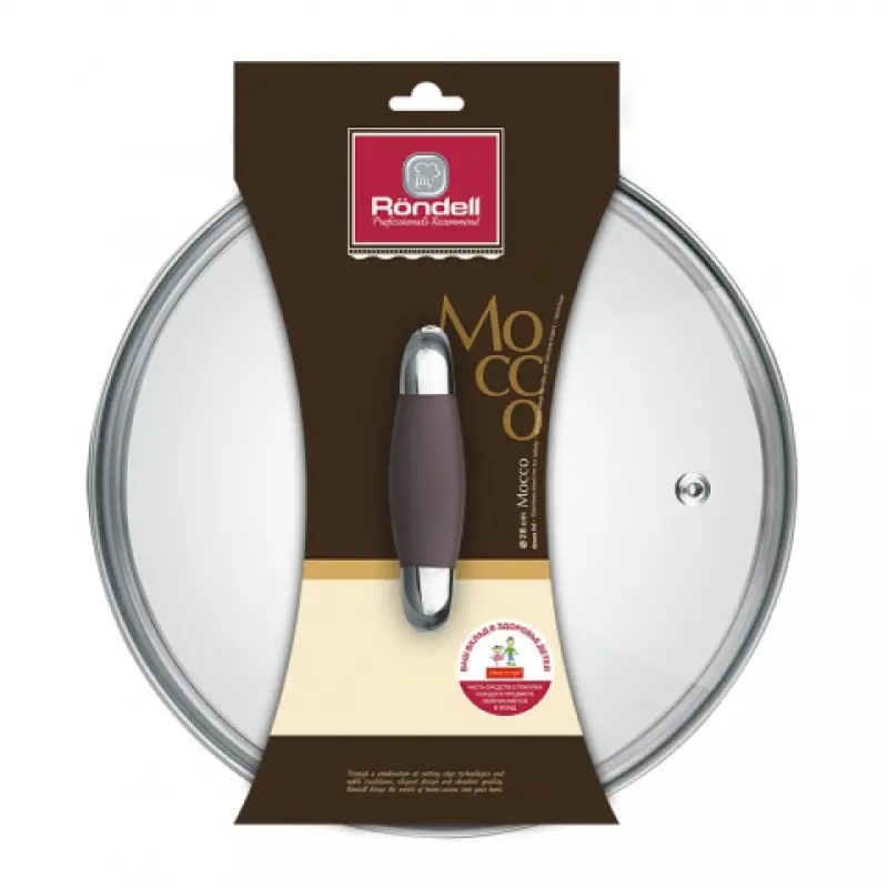 Capac Rondell RDA-535, 28cm, Transparent