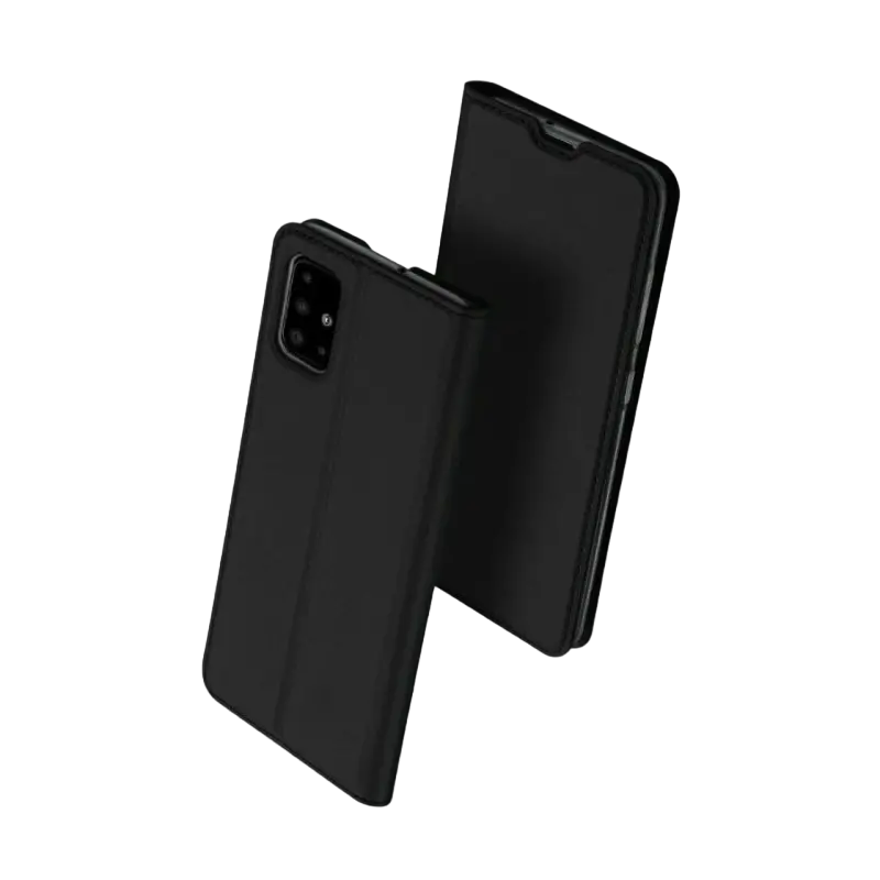 Чехол книжка Xcover Galaxy A51 - Soft Book, Чёрный