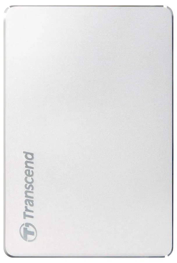 HDD portabil extern Transcend StoreJet 25C3S,  1 TB, Argintiu (TS1TSJ25C3S)