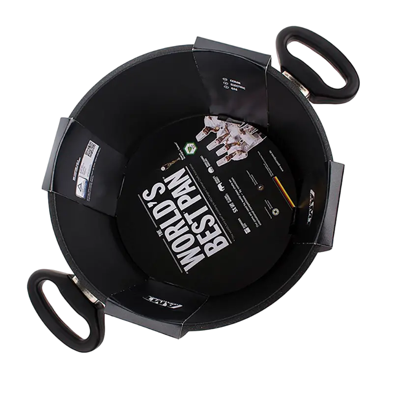 Кастрюля AMT Gastroguss AMT-924SK-E-SET, 5л, 24см, Чёрный