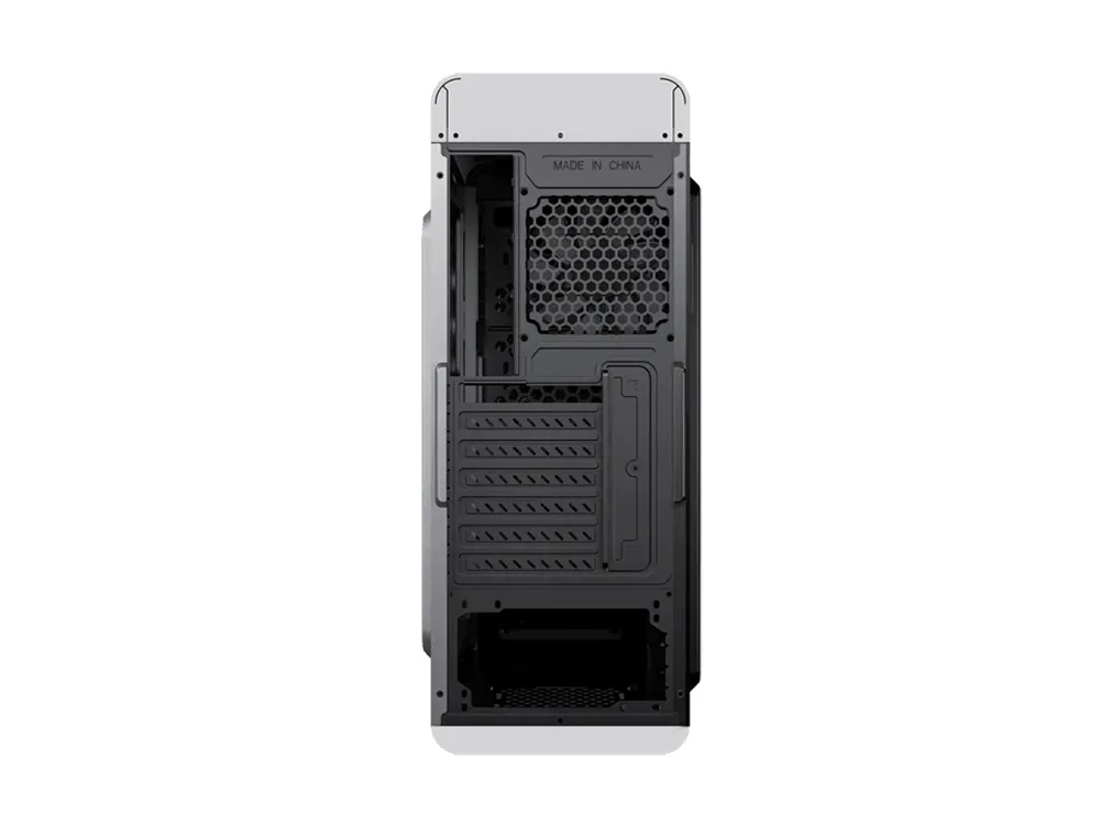 Carcasă PC Gamemax MoonLight FRGB, Midi-Tower, ATX, Alb